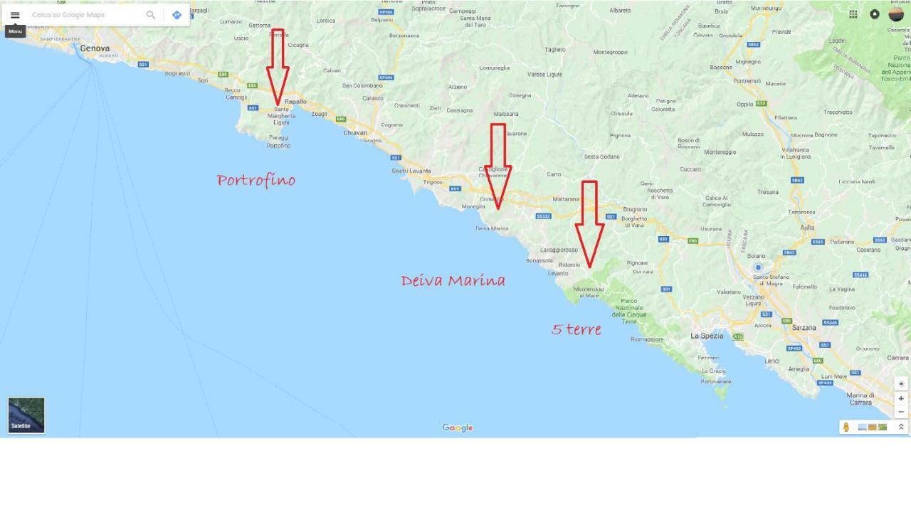 Appartamento 50Mt Dal Mare E Dalla Stazione Deiva Marina Exterior photo